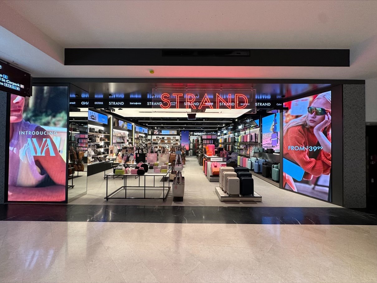 Strandbags Parramatta Southern Cross Shopfitting